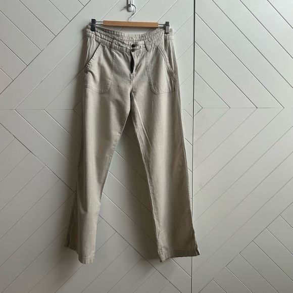 Women’s Patagonia hemp and organic cotton tan Pants size 4 - Picture 2 of 7